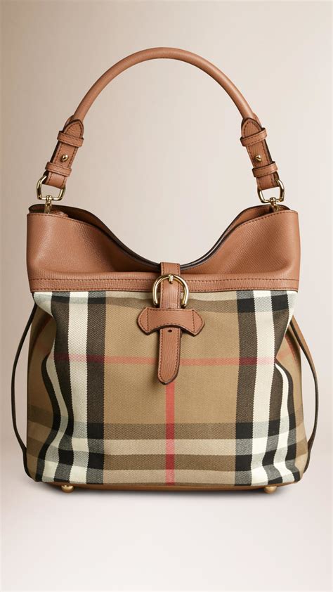 burberry buckle hobo bag|burberry shoulder bag outlet.